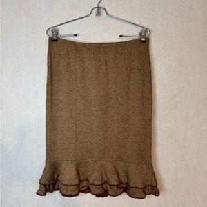 Express Ruffle Hem Skirt Size Small